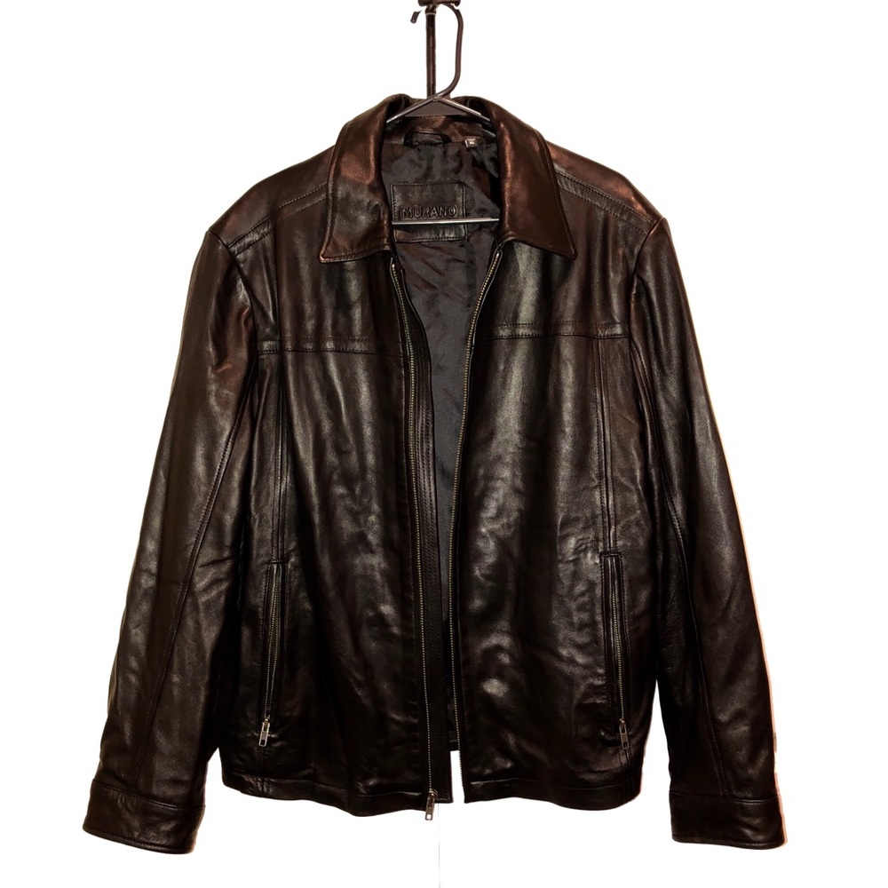 NEW Murano Leather Jacket 100% Lamb Skin Leather